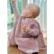 Little Casimir: Lätzchen Boo Lilac Love Bio-Baumwolle