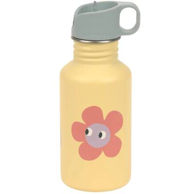 Lässig:Trinkflasche 500ml Edelstahl Happy Trails Flower
