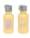 Lässig:Trinkflasche 500ml Edelstahl Happy Trails Flower