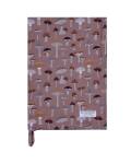 Krasilnikoff: Geschirrtuch Mushroom braun solid Baumwolle