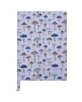Krasilnikoff: Geschirrtuch Mushroom blau Baumwolle