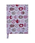 Krasilnikoff: Geschirrtuch Retro Apples rose 50x70cm