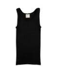 Engel: Damen Bustier-Shirt schwarz Wolle-Seide