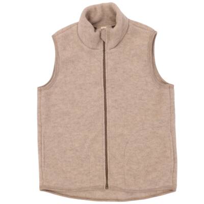 Engel: Damen Weste Wollfleece sand