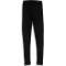 Engel: Damen Leggings mit Spitze schwarz Wolle-Seide