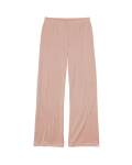 Engel: Loungehose Damen dustyrose Interlock Wolle-Seide
