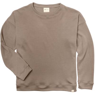 Engel: Sweatshirt Unisex Sand Interlock Wolle-Seide