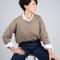 Engel: Sweatshirt Unisex Sand Interlock Wolle-Seide