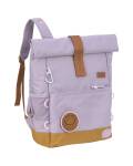 Lässig: Rucksack Medium Rolltop Little Gang lila