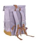 Lässig: Rucksack Medium Rolltop Little Gang lila