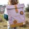 Lässig: Rucksack Medium Rolltop Little Gang lila