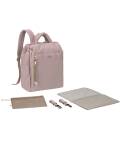 Lässig: Wickelrucksack Minoa rosa