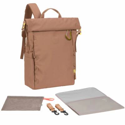 Lässig: Wickelrucksack GRE Rolltop almond