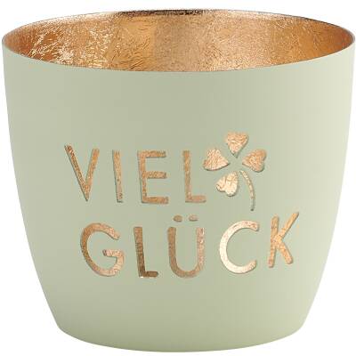 Gift Company Windlicht Madras M Viel Glück