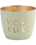 Gift Company Windlicht Madras M Viel Glück