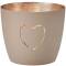 Gift Company Windlicht Madras M sandstone Herz