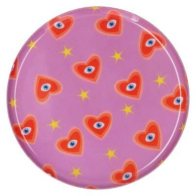 Gift Company Dekoteller Love Trays Herzen und Sterne