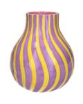 Gift Company Vase Artisan lila-gelb 19,cm hoch