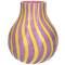 Gift Company Vase Artisan lila-gelb 19,cm hoch
