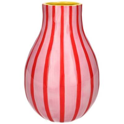 Gift Company Vase Artisan rosa-rot 23,4,cm hoch