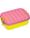 Brotdose Spiegelburg Edelstahl To Go-Smile gelb-pink