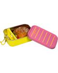 Brotdose Spiegelburg Edelstahl To Go-Smile gelb-pink