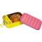Brotdose Spiegelburg Edelstahl To Go-Smile gelb-pink