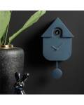 Karlsson: Cuckoo Uhr-Kuckucksuhr Metallic blau