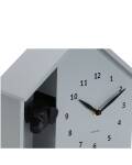 Karlsson: Wanduhr Peeking Doggy grau