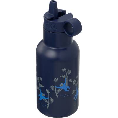 Fresk: Thermosflasche 350ml Monkey blau