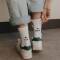 Eulenschnitt: Socken Ich liebs