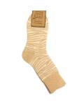 Jess&Lou: Kuschelsocken Zebra beige