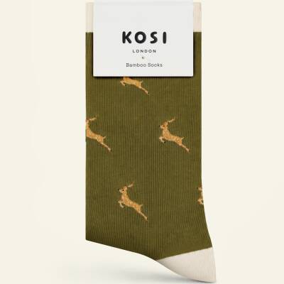 Bambus Socken Hirsche Damen 36-42 Kosi