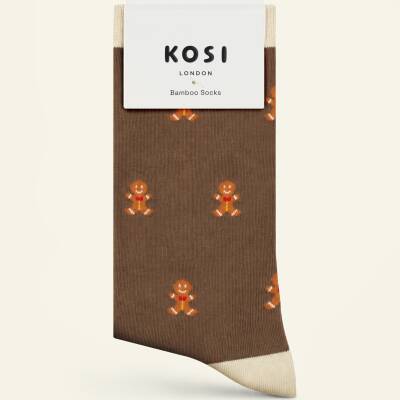 Bambus Socken Lebkuchen Damen 36-42 Kosi
