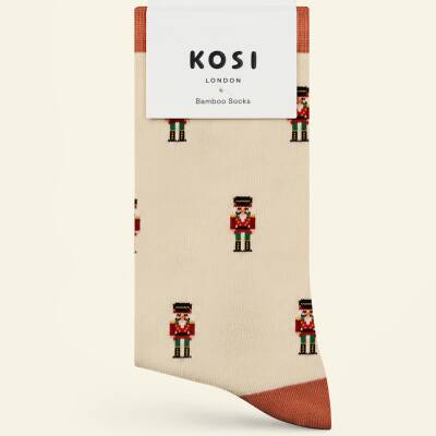 Bambus Socken Nussknacker Damen 36-42 Kosi
