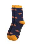 Herren Socken Bambus Clownfish navy Mr Sparrow