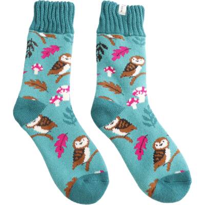 Kuschelsocken Winter Woodland blau Miss Sparrow