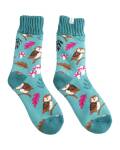 Kuschelsocken Winter Woodland blau Miss Sparrow