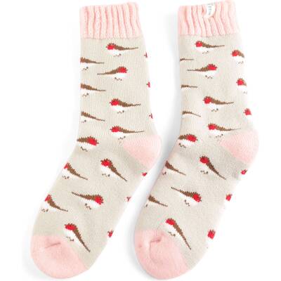 Kuschelsocken Winter Rotkelchen Miss Sparrow