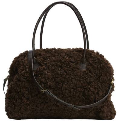 The Moshi: Schultertasche braun Livia Webpelz