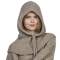 The Moshi: Balaclava-Schlupfmütze gestrickt beige