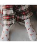 Eulenschnitt: Kinder Socken Zuckerstangen