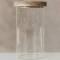 Eulenschnitt: Vorratsglas 19cm kleine Herzen weiß
