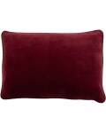 Imbarro: Samtkissen 40x60cm Lala P burgundy