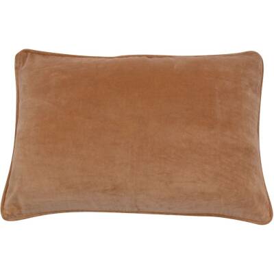 Imbarro: Samtkissen 40x60cm Lala P coffee