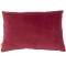 Imbarro: Kissen Samt burgund Blumen Essence 40x60cm