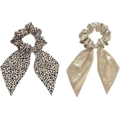 Rockahula: Scrunchie Scarf Leo Love 2 Stück