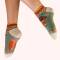 Powder: Sneaker Socken Damen Bambus Snuggly Dackel