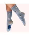 Powder: Socken Damen Bambus Woolly Westies