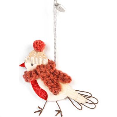 Good old friends: Mini Wintervogel brauner Schal